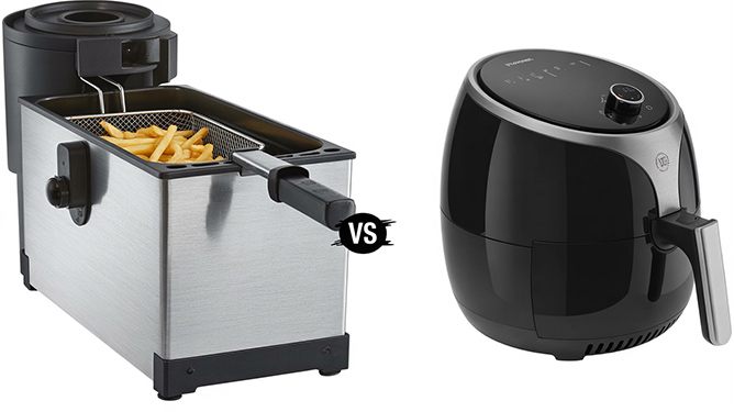 Основни разлики между традиционните фритюрници и тези с горещ въздух